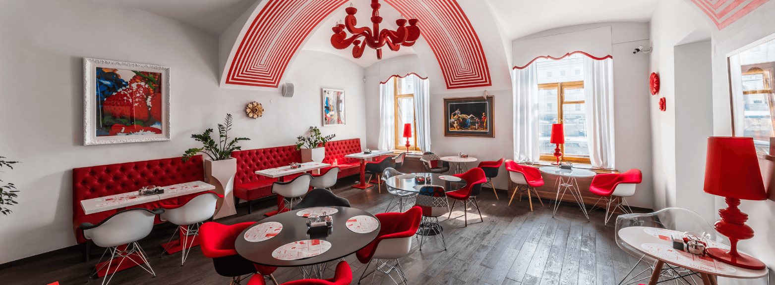 Кафе в Музее Фаберже